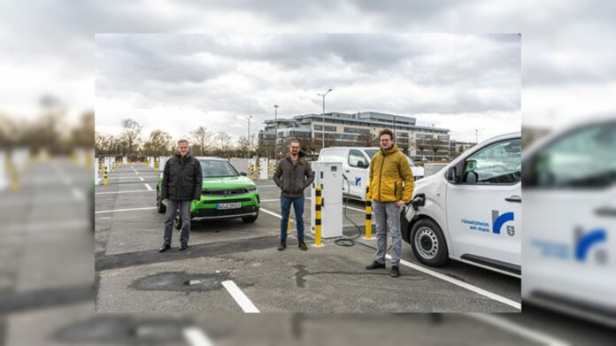 Rüsselsheim, Ladesäule für E-Autos