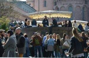 Steht das marktfrühstück in mainz vor dem aus? Genuss beim mainzer marktfruehstueck