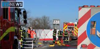 Unfall A60 Weisenau36