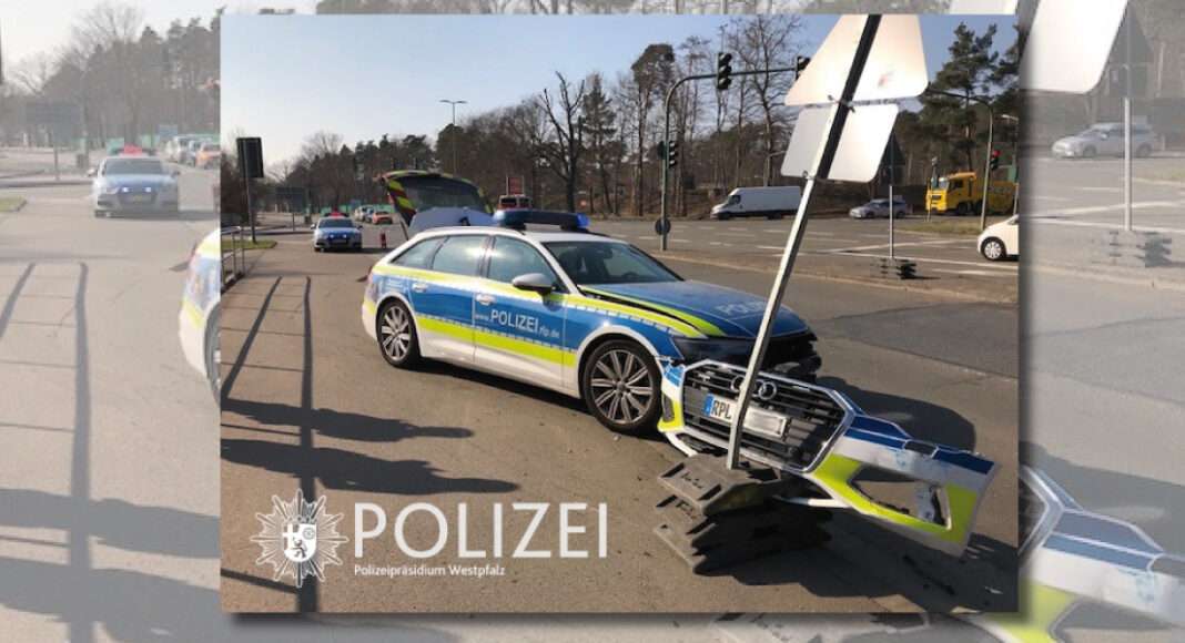 Unfall Polizei A6