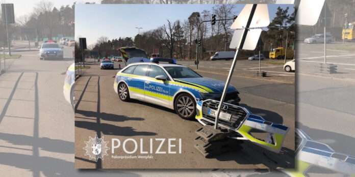 Unfall Polizei A6