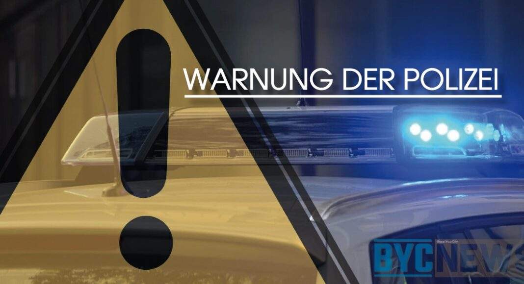 Warnung der Polizei