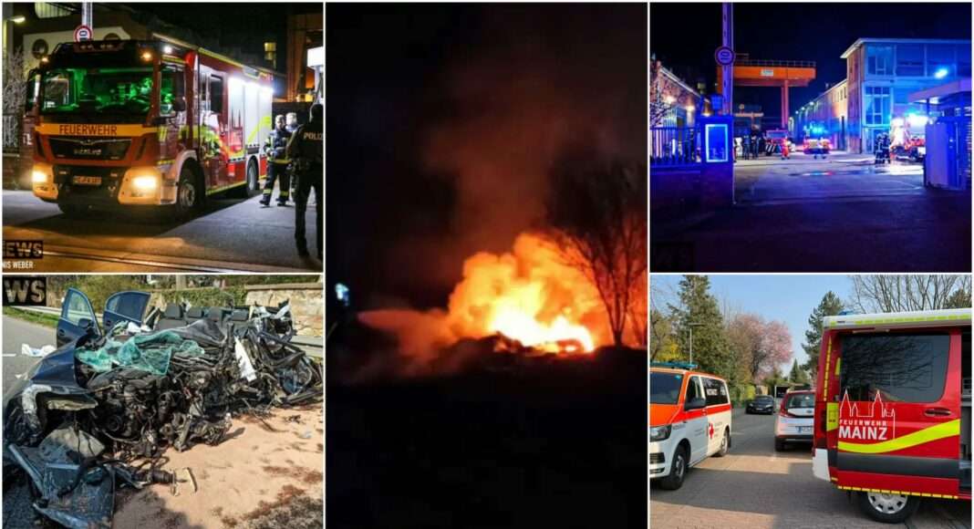 Feuerwehr Mainz, Einsätze