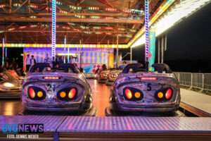 Frühlingserwachen auf dem kerbeplatz in mainz-ebersheim