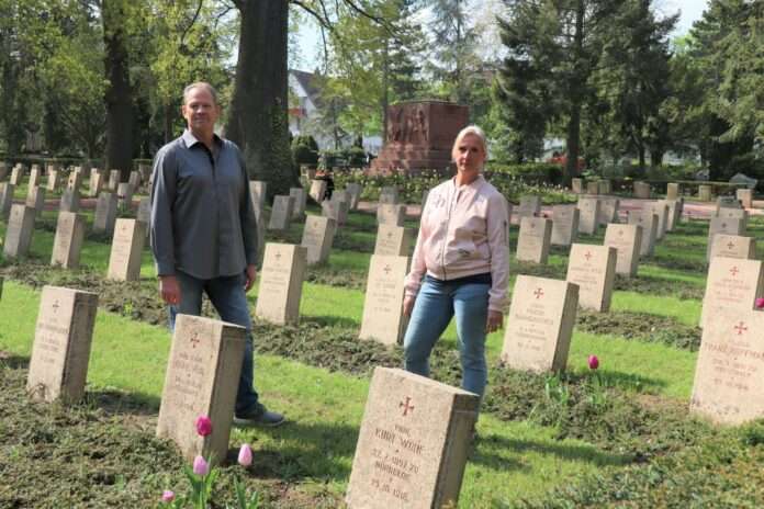 Vorstellung saniertes Ehrengrabfeld 27.04.2022