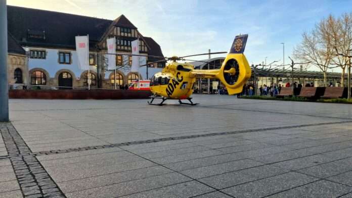 Rettungshubschraueber ADAC