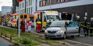 Verkehrsunfall Binger Str. Mainz