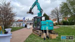 Neues wildbienenhotel beim polizeipräsidium südhessen 1