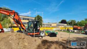Baustart für die neue grundschule in raunheim Spatenstich2