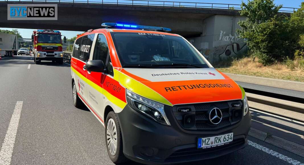 Unfall A601 Unfall A601