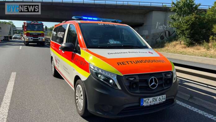 Unfall A601