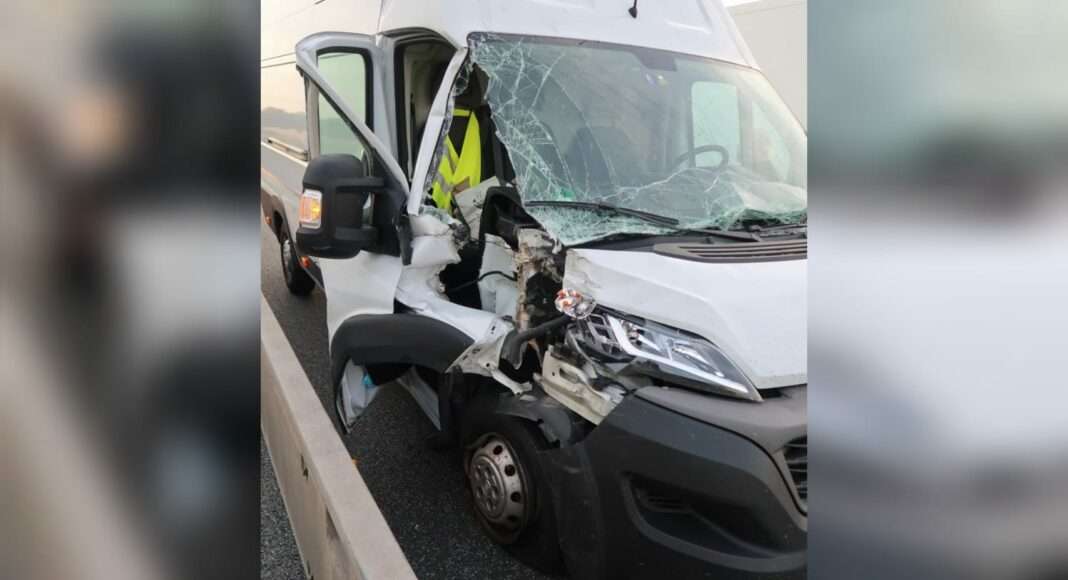 Verkehrsunfall Kleintransporter