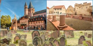 Historische Gebäude Mainz, Worms, Ingelheim