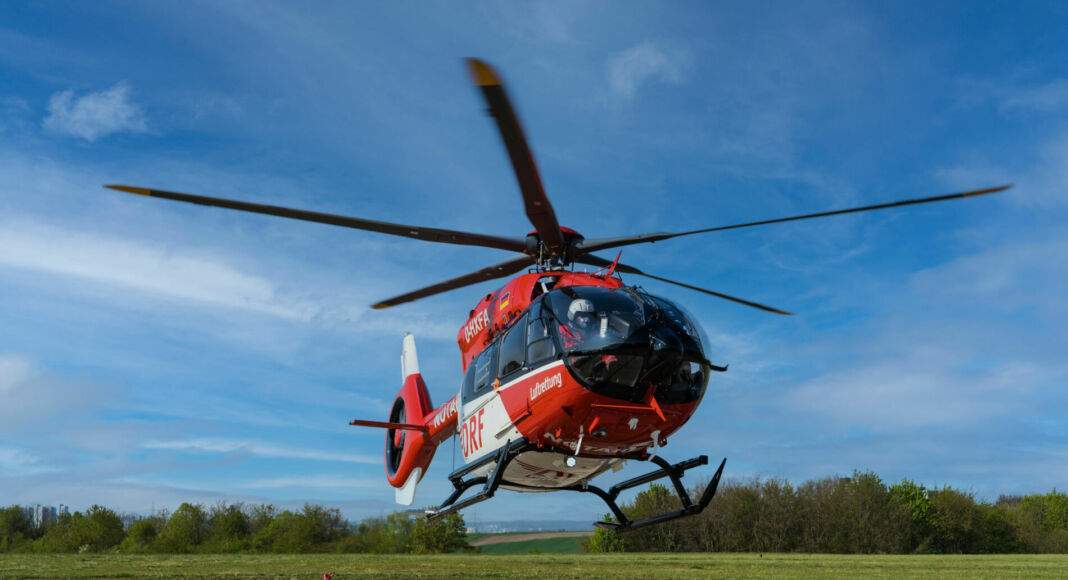 H145 mit Fuenfblattrotor Foto Benedikt Spether Quelle DRF Luftrettung H145 mit Fuenfblattrotor Foto Benedikt Spether Quelle DRF Luftrettung