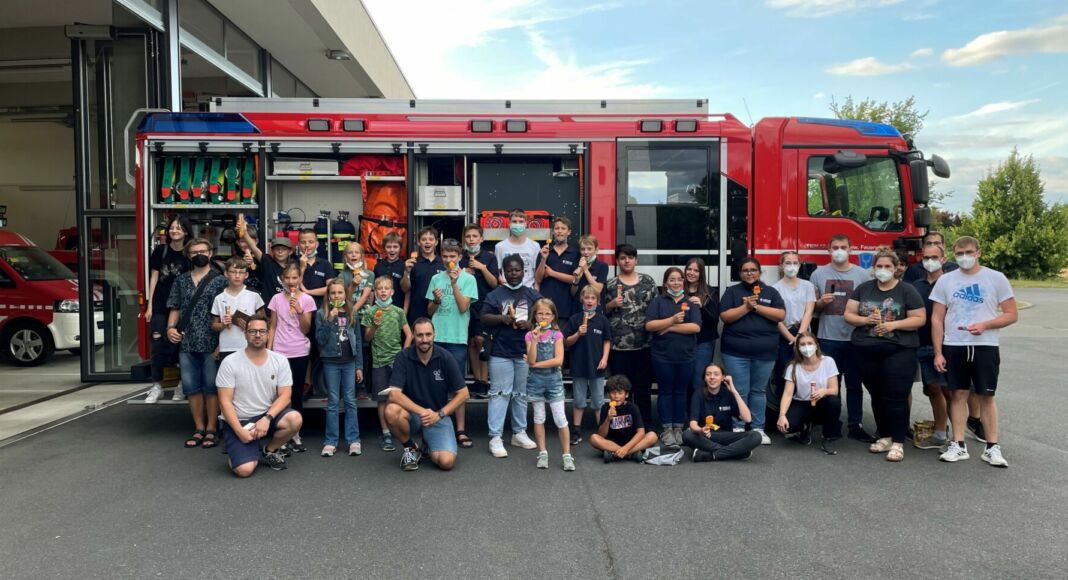 KiJuPa Besuch Feuerwehr 11.07.2022 e1657776835671