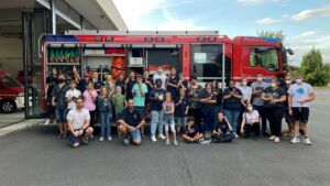 Neuer feuerwehrspielplatz soll in nauheim entstehen Kijupa besuch feuerwehr 11. 07. 2022 e1657776835671