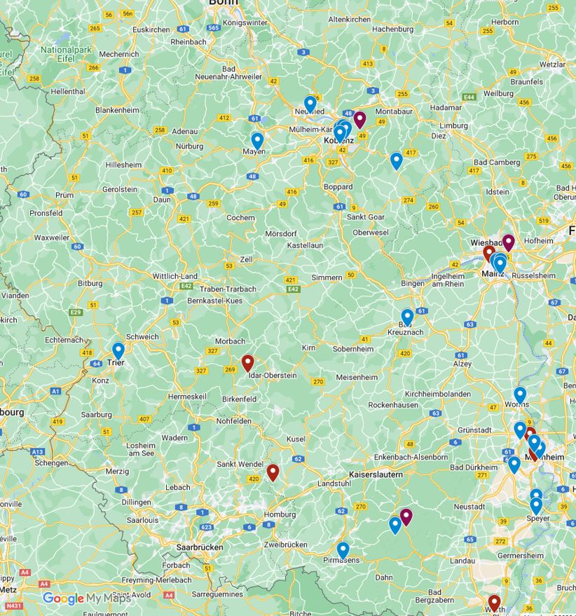 Rheinland-pfalz ist besonders stark von kerosinablässen betroffen