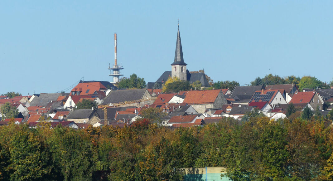 Ober Olm mit Kirch  und Funkturn 2017