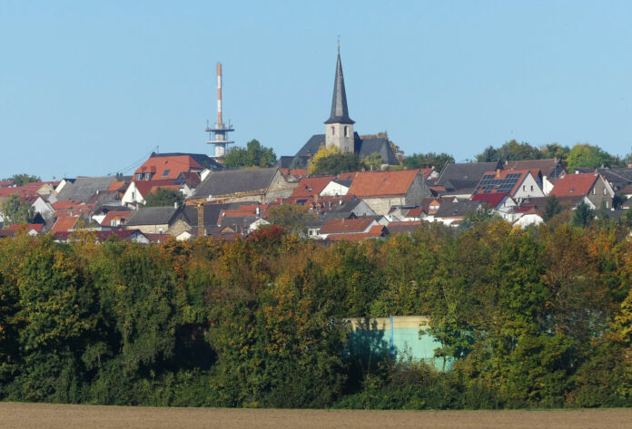 Ober Olm mit Kirch  und Funkturn 2017 Ober Olm mit Kirch  und Funkturn 2017