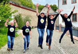 Open air kino im hummelpark in hochheim