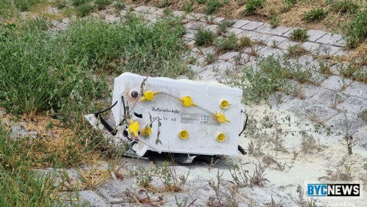 Unfall A604
