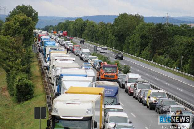 Unfall A606