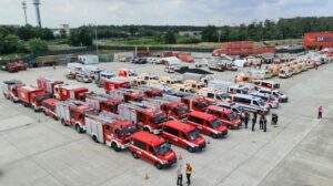 Katastrophenschutz: einsatzkräfte aus frankfurt und dem kreis groß-gerau am flughafen Bsrwest1a e1657519226694