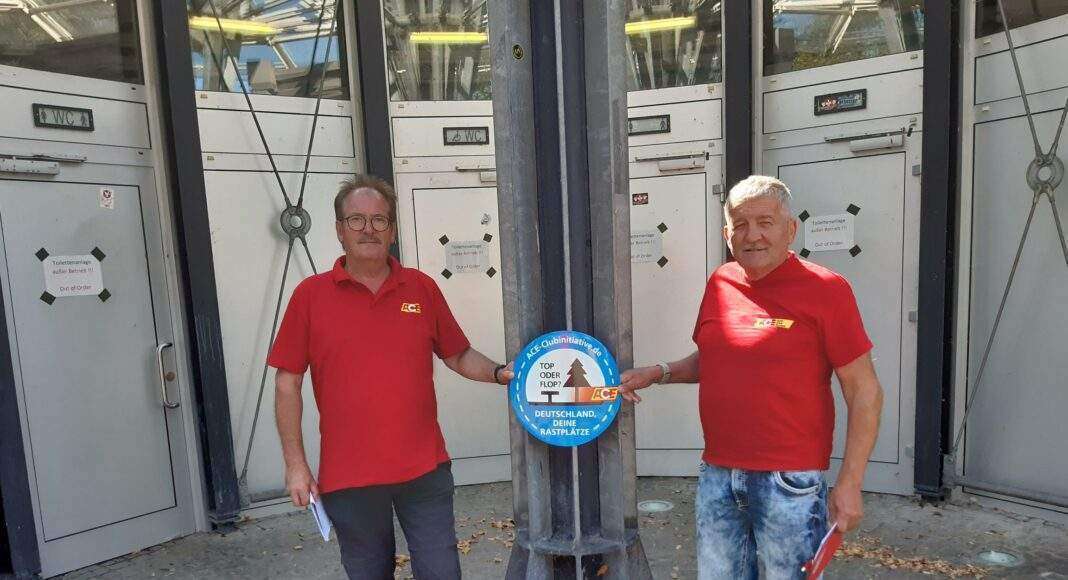 Rastplatz A Hoellenplacken Roland Kaiser und Andreas Schmitt