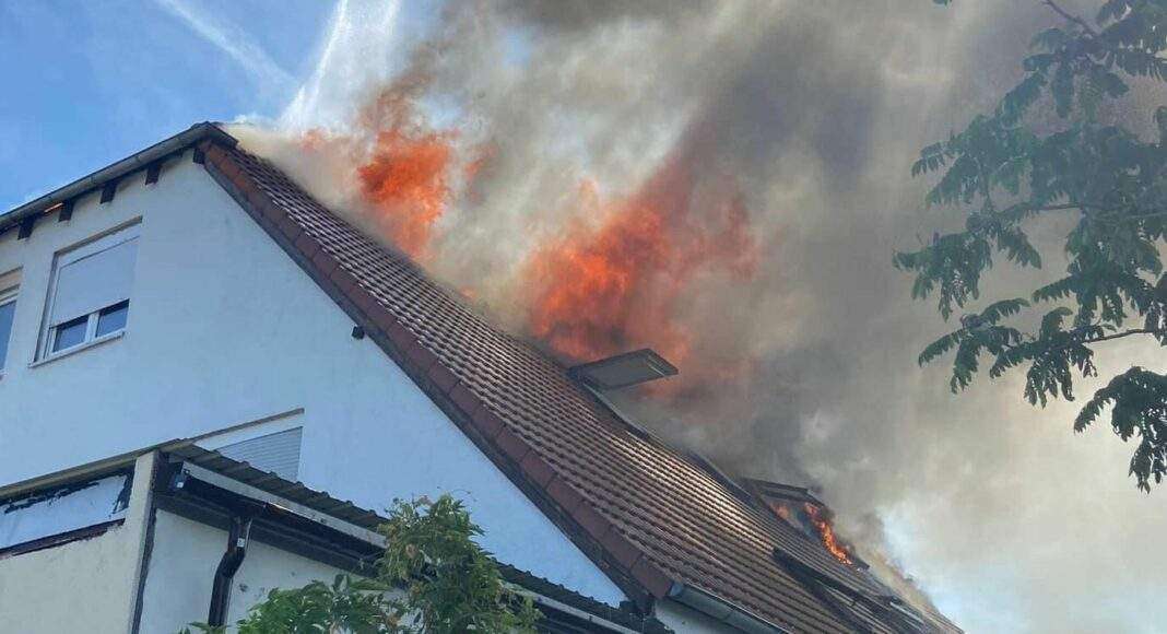 Dachstuhlbrand, Symbolbild