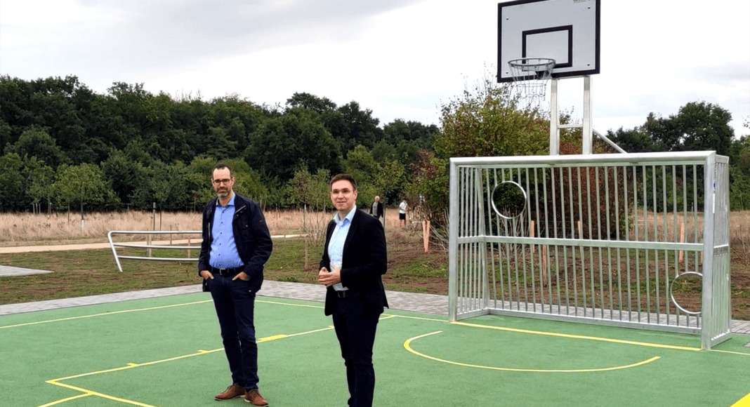 Einweihung Sportanlage