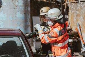 Johanniter rettungshubschrauber, notarzt und reiterstaffel in wiesbaden im einsatz Johanniter im einsatz karl wiedenhofer scaled