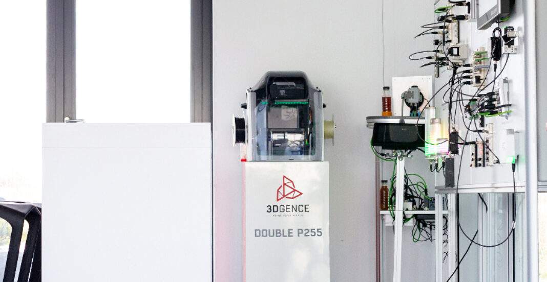 3dgence double p255 3d printer at balluff company