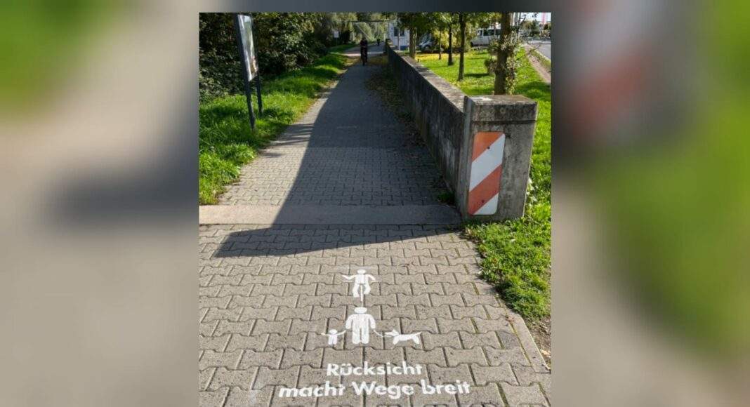 Neue Piktogramme in Oppenheim