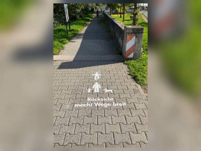 Neue Piktogramme in Oppenheim