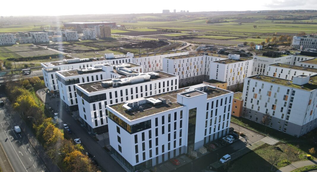 F 2211 Luftbild neues Gesundheitsamt