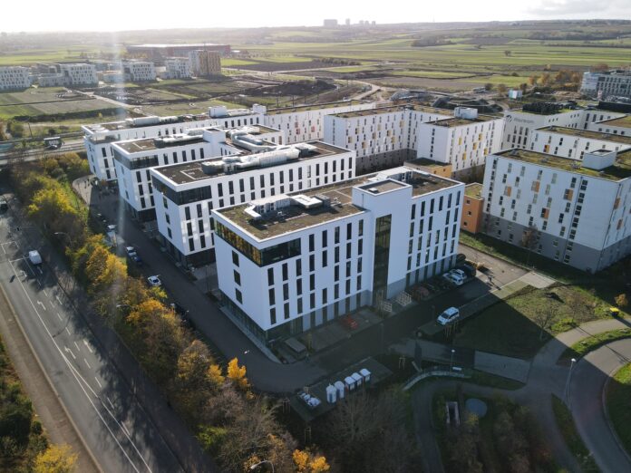 F 2211 Luftbild neues Gesundheitsamt