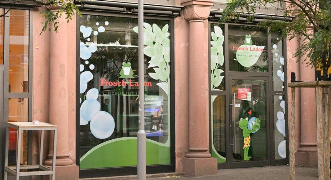 Neuer „Frosch Laden in der Mainzer Innenstadt  Print e1668682108409