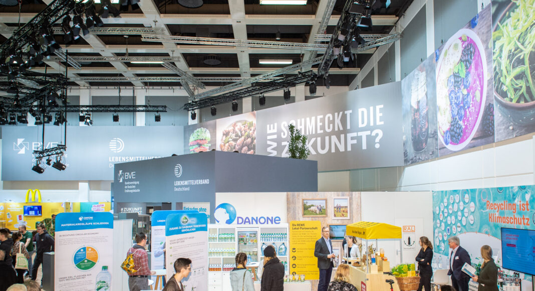 Zukunft schmeckt Gruene WOche 2020 Sand BVELMV Foto Tobias Ruecker