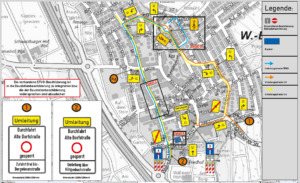 Vollsperrung in wiesbaden-breckenheim für mehrere tage 221205 umleitung in breckenheim