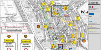 221205 Umleitung in Breckenheim