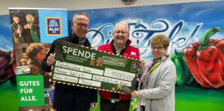 ALDI SUED Spendenscheck Tafel Mainz scaled