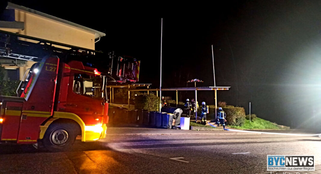 Feuerwehreinsatz Wackernheim