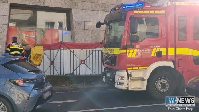 Löschfahrzeug Feuerwehr Mainz