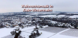 klein winternheim schnee