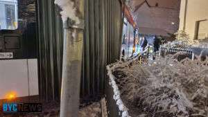 Aktuell: glatteis und verkehrschaos in rheinhessen - bus rutscht in wackernheim von der straße Chaos2