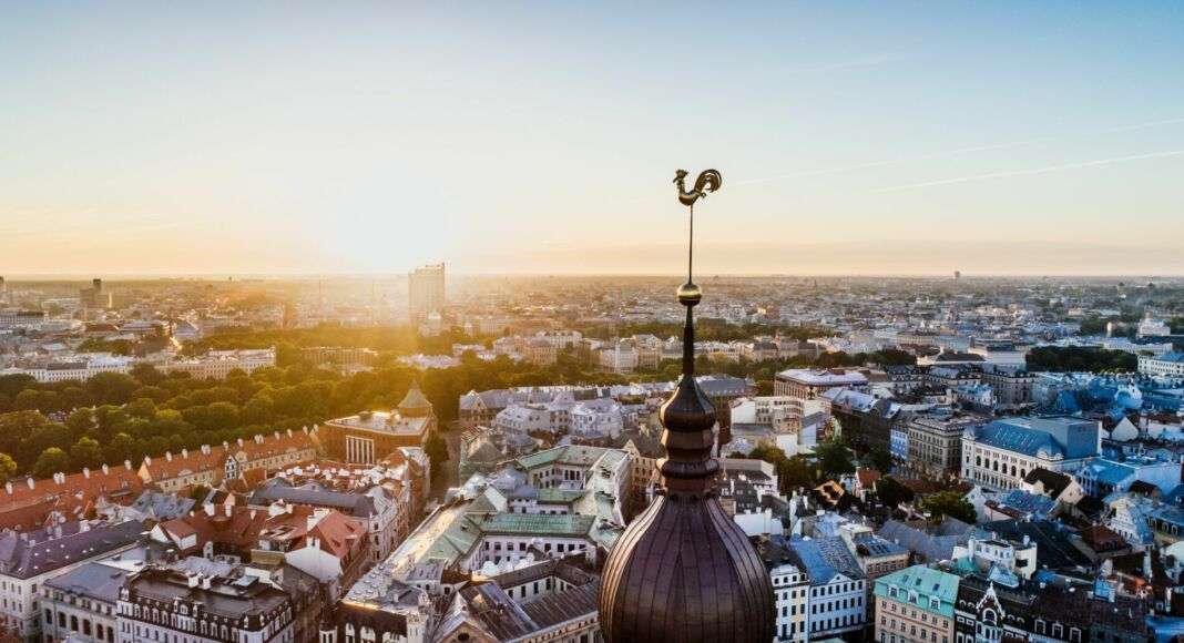 Riga Panorama c Latvia Travel
