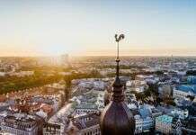 Riga Panorama c Latvia Travel