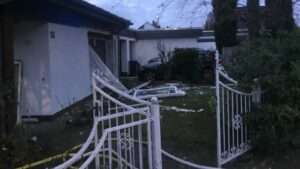 Weihnachtsbaumabholung in der stadt mainz