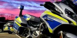 Symbolbild Motorrad Polizei
