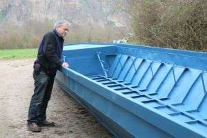 Komplettsanierung: fähre in bad münster bis saisonbeginn wieder fahrbereit Faehrmann gellweiler sanierung faehre